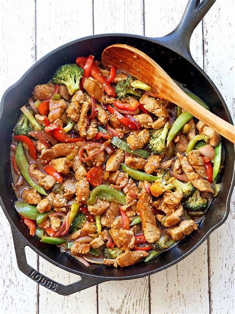 pork bistek recipe|easy ground pork stir fry.